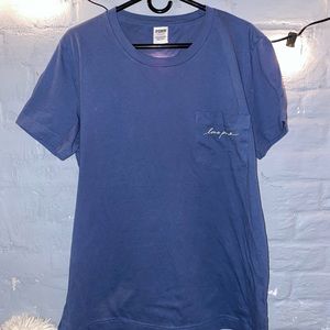 Victoria’s Secret pink campus T-shirt